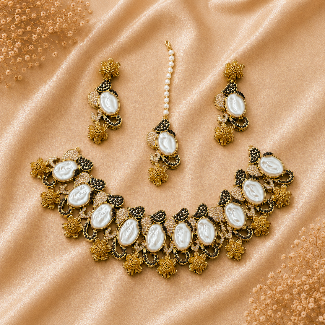 Gilded Grace,Turkish Necklace set